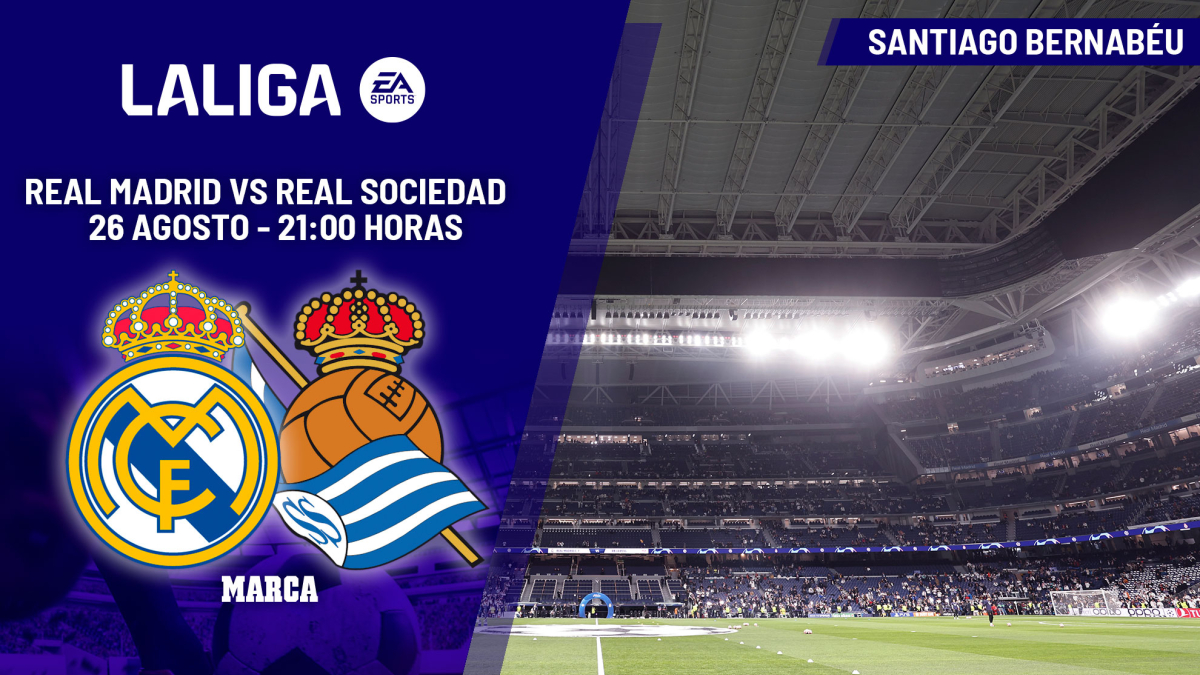 Alineación probable de Real Madrid y Real Sociedad en el partido de LaLiga EA Sports