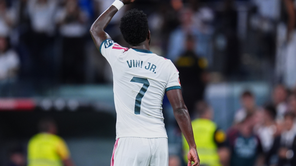 El primer gol de 'Vinicius 2032'