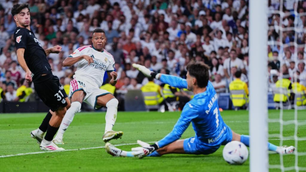 Gol de Mbappé (2-1) en el Real Madrid 4-1 Real Sociedad