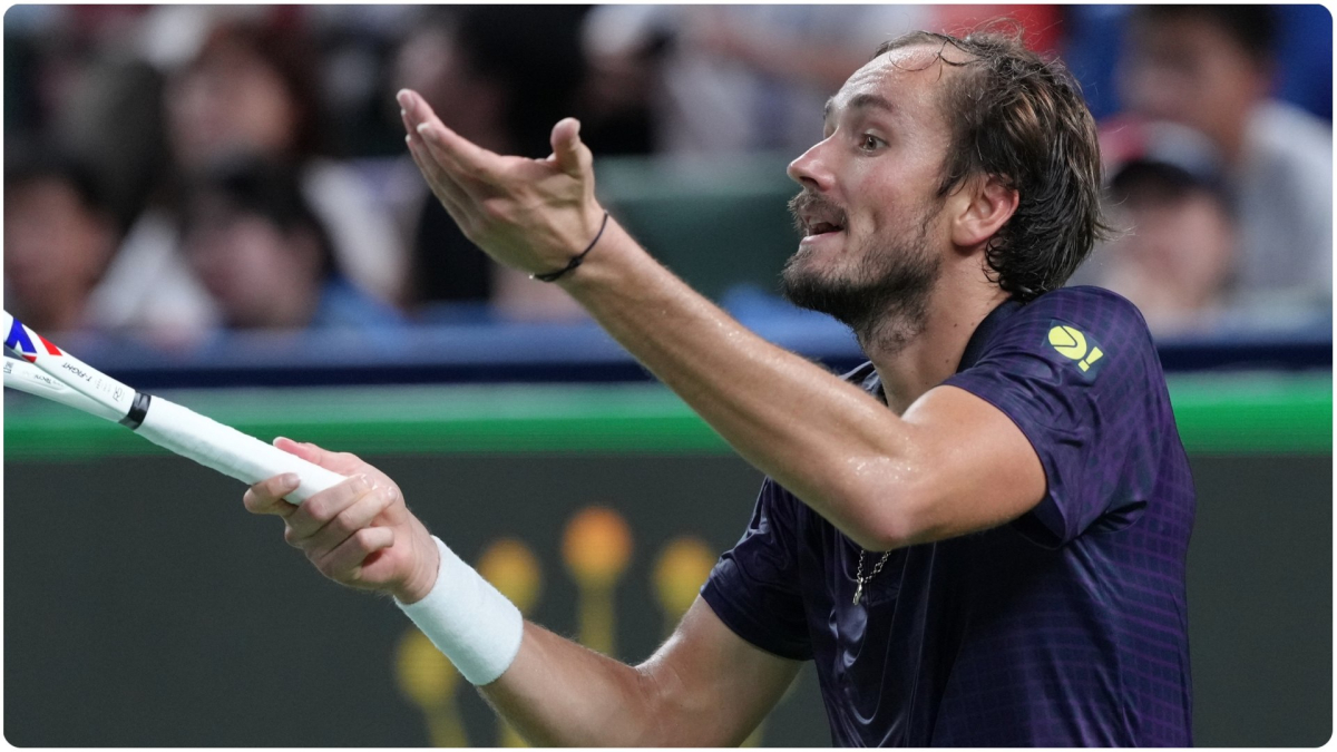 La última de Medvedev: «Debería dedicarme al pickleball…»