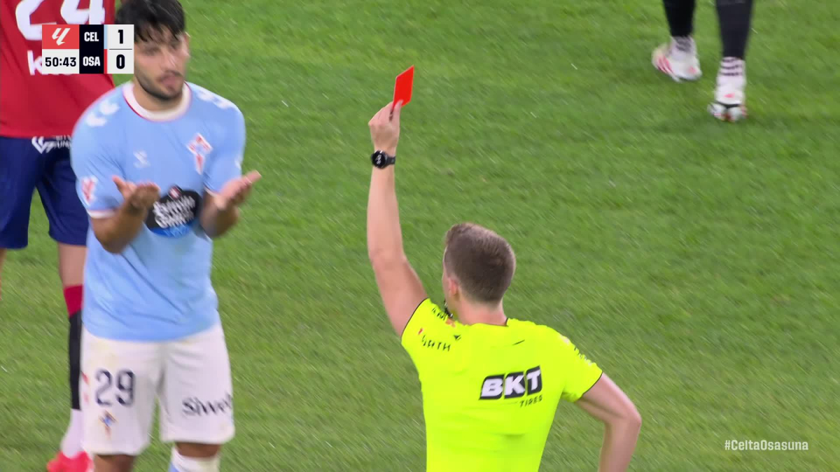 Un giocatore di Osasuna segna il gol decisivo dopo un fallo di VAR, mentre il Celta perde a Pamplona