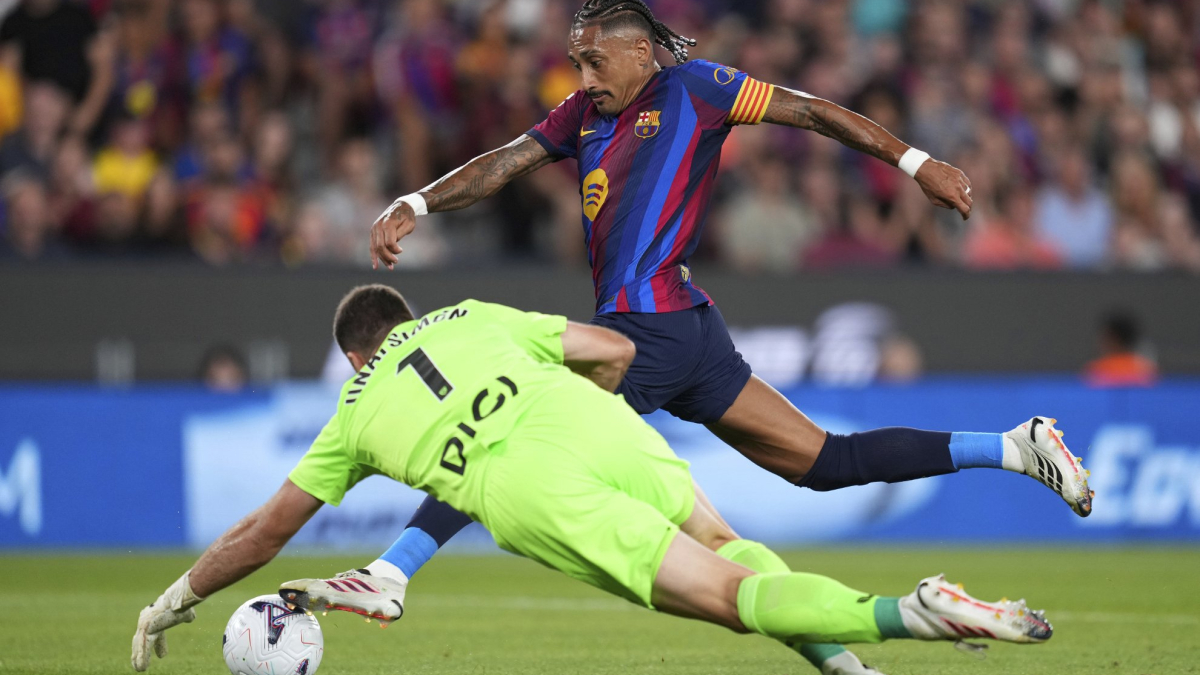 Raphinha sigue tirando del Barça