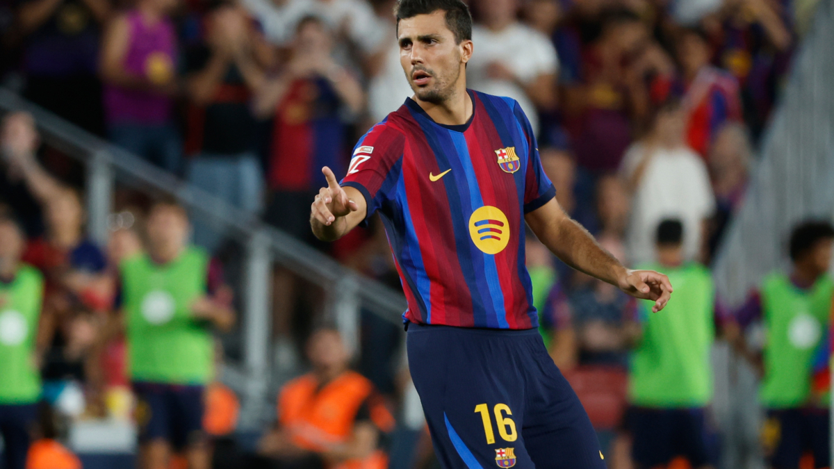 Rodri debuta con el Barça