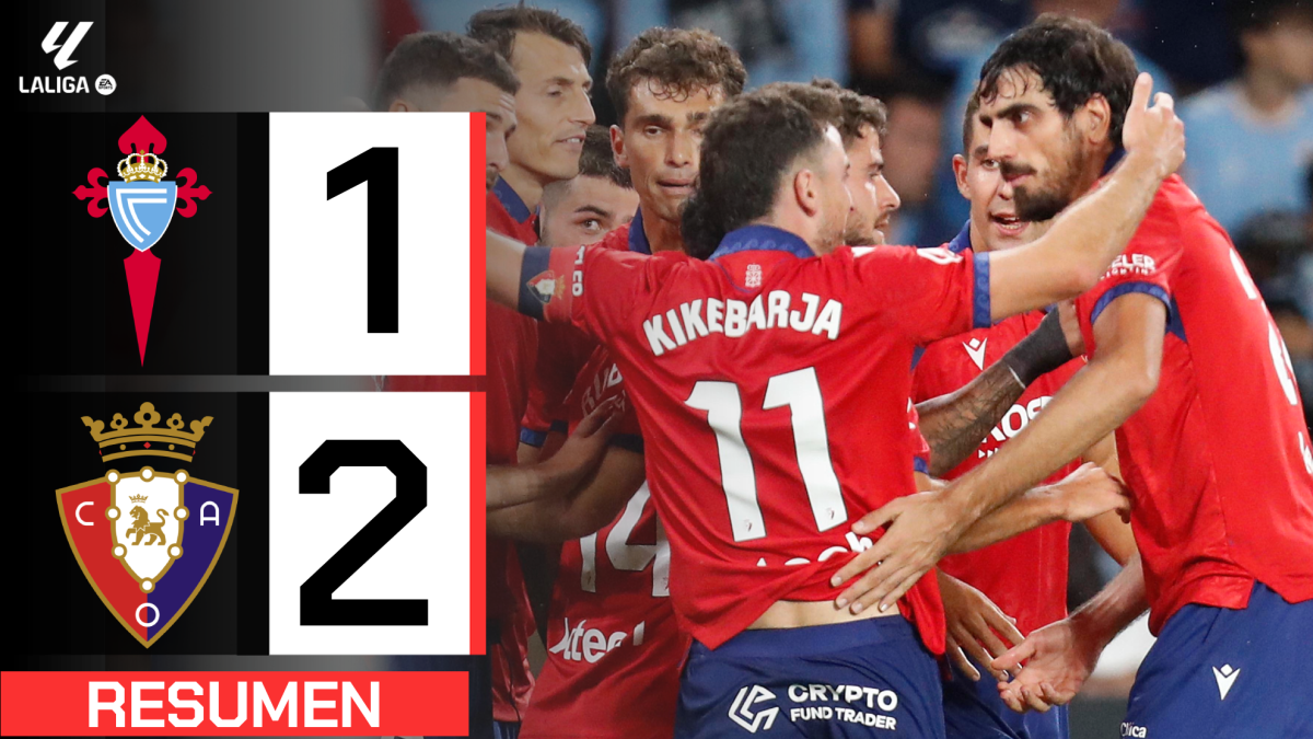 Celta 1-2 Osasuna | Resumen LaLiga