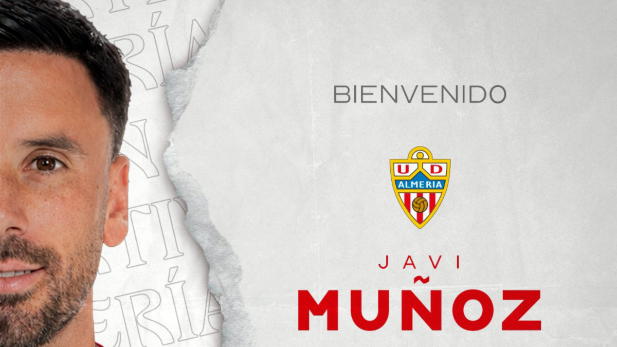 Javi Muñoz refuerza la sala de máquinas del Almería