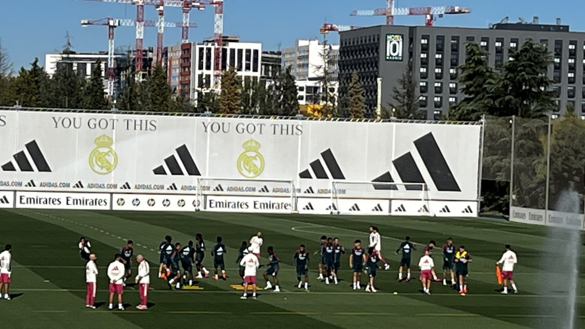 Real Madrid si prepara al Málaga con l'ultimo allenamento a Valdebebas