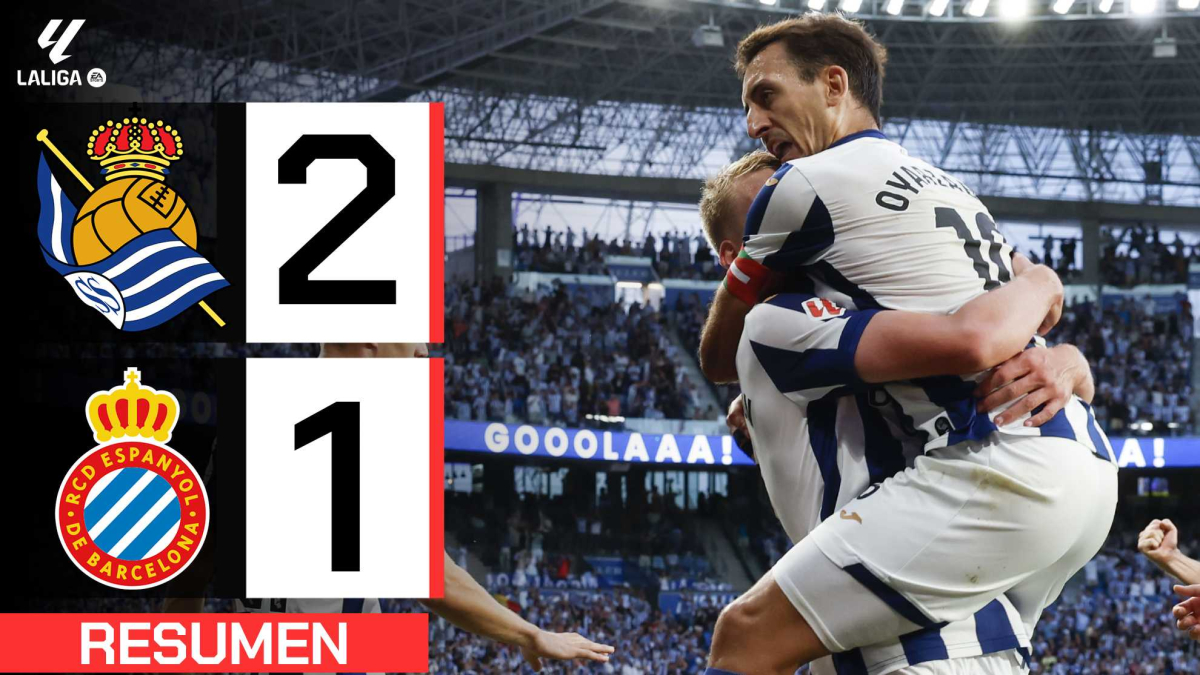Real Sociedad 2-1 Espanyol I Resumen LaLiga