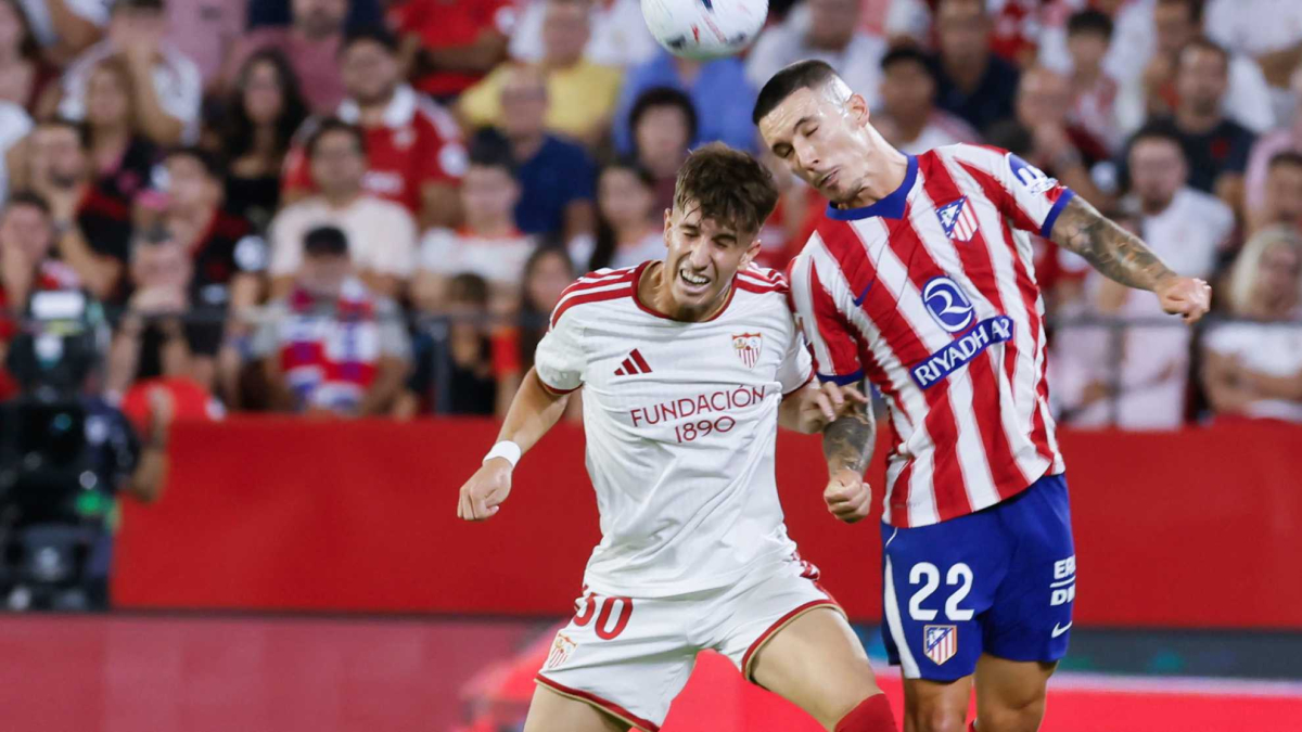 Gol de Sierra (1-3) en el Sevilla 1-3 Atlético