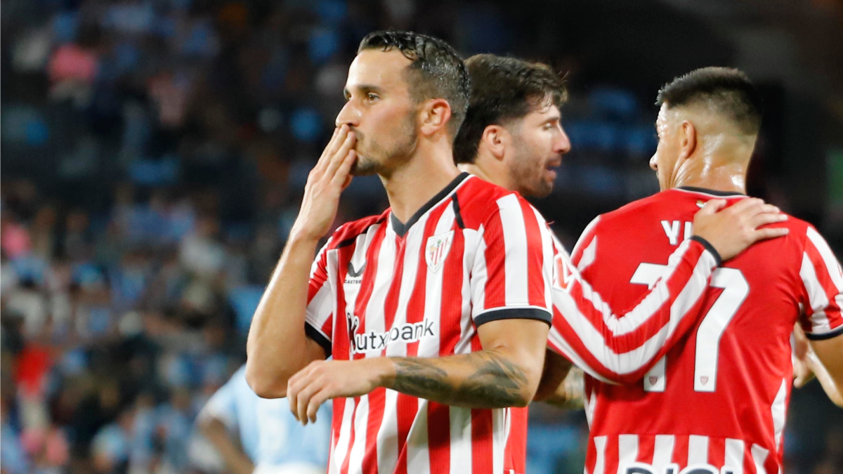 Gol de Álex Berenguer (0-1) en el Celta 0-2 Athletic Club