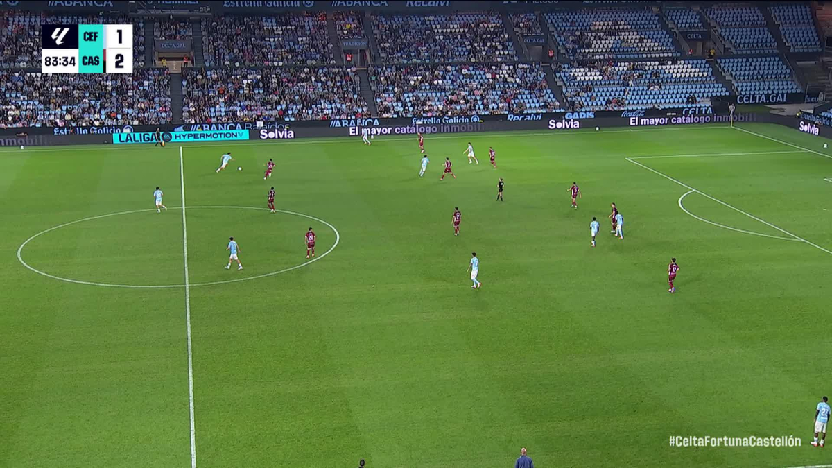 Un buen Castellón sufre pero devuelve al Celta Fortuna a la tierra