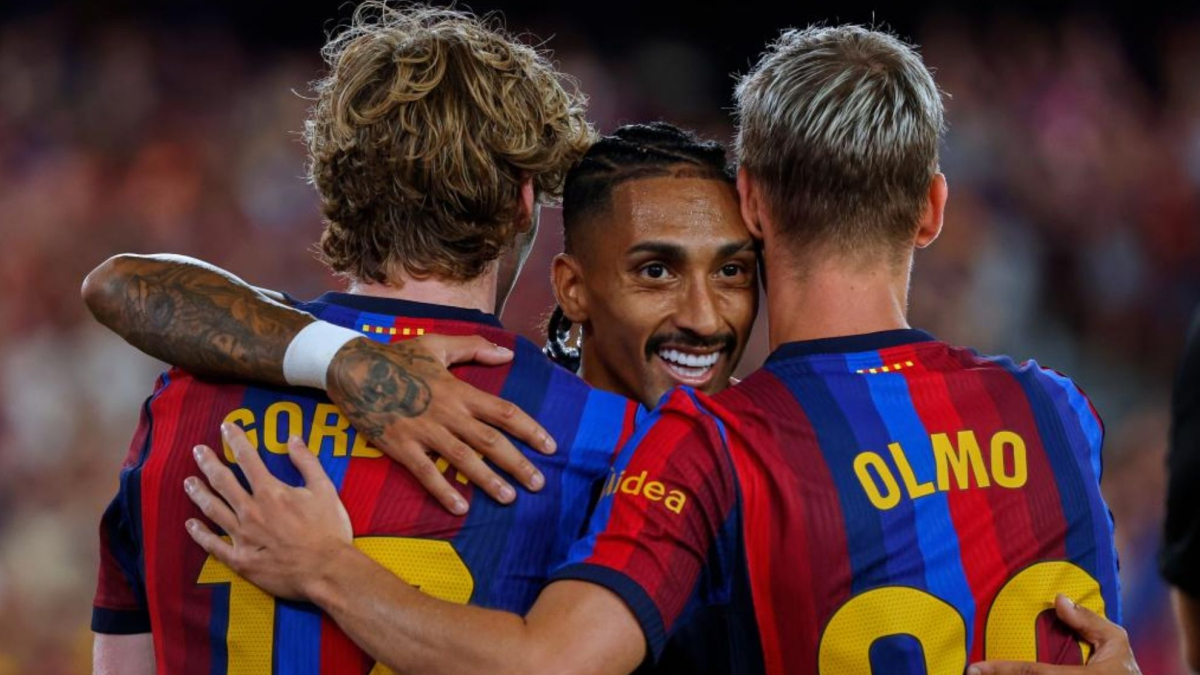Gol de Lejeune (p.p) (3-1) en el FC Barcelona 5-2 Rayo Vallecano