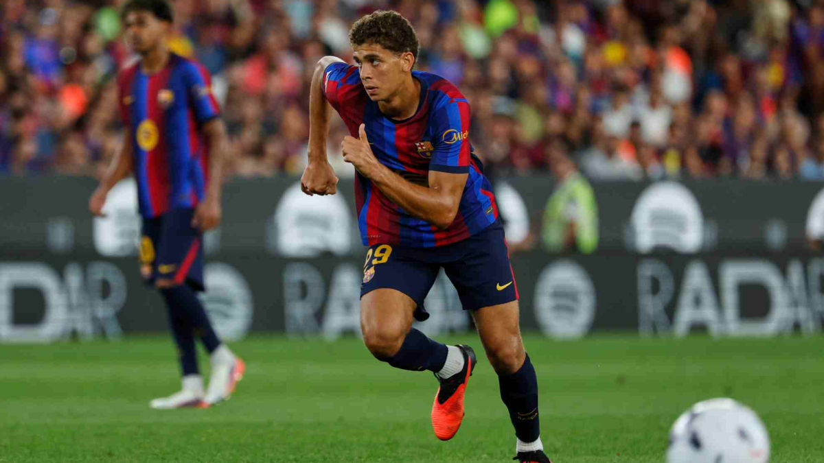 Un giovane attaccante egiziano debutta con il Barça in un match contro il Rayo Vallecano, con un'ottima prestazione in campo