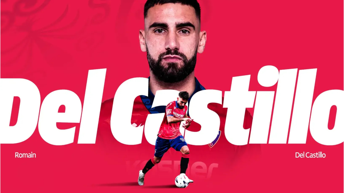 Osasuna cierra el fichaje del francés Romain del Castillo