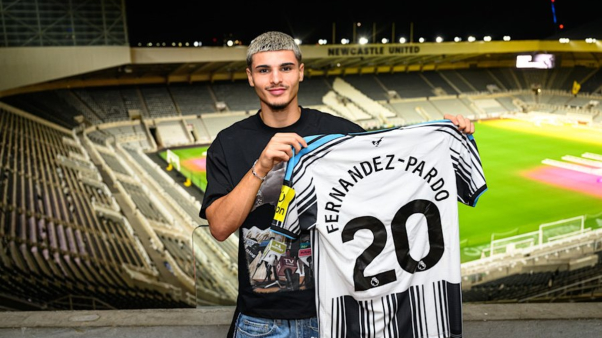 Photo: marca.com Newcastle Sign Matías Fernández-Pardo from Lille in €60m Deal