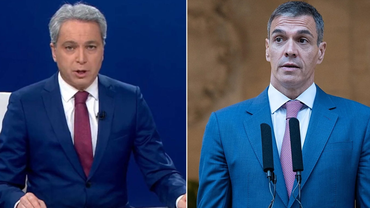 Vicente Vallés ripete "Marruecos" sei volte dopo l'intervista a Sánchez, il commento diventa virale