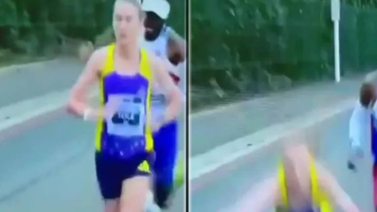 Atleta si alza dopo caduta e vince gara di 10 km a Durban