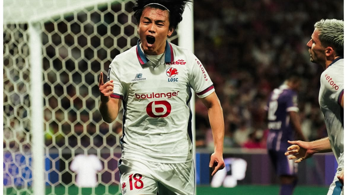 Ueda sitúa al Lille de Davide Ancelotti líder provisional de la Ligue 1