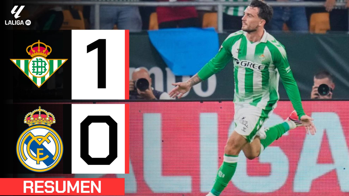 Betis 1-0 Real Madrid | Resumen LaLiga