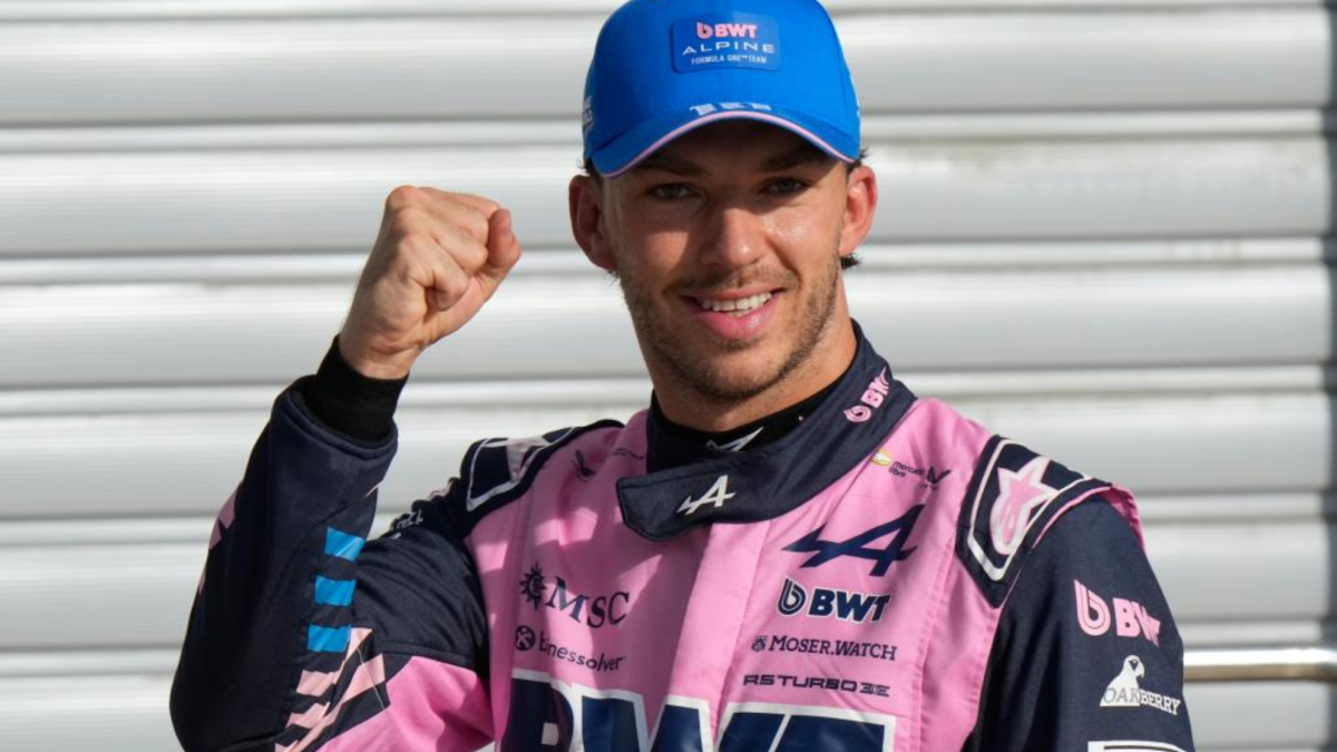 Gasly festeggia la pole position a Monza dopo 10 anni di attesa, con la squadra Alpine