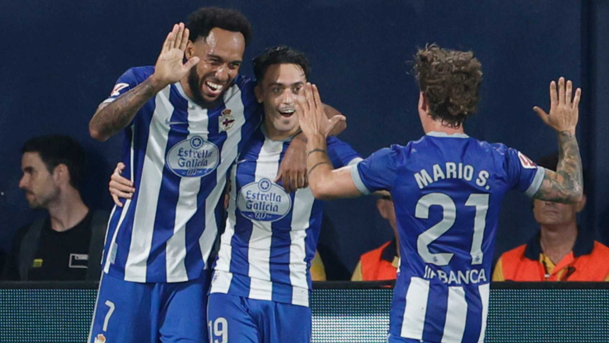 Gol de Luismi Cruz (1-1) en el Villarreal 2-3 Deportivo