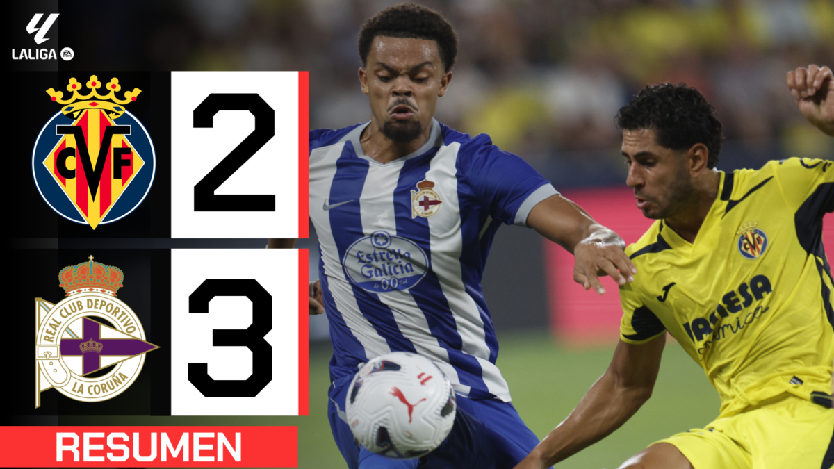 Villarreal 2-3 Deportivo I Resumen LaLiga EA Sports