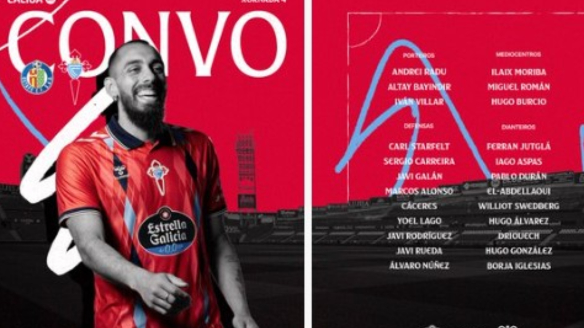 Borja Iglesias y Sebastián Cáceres, novedades en la convocatoria