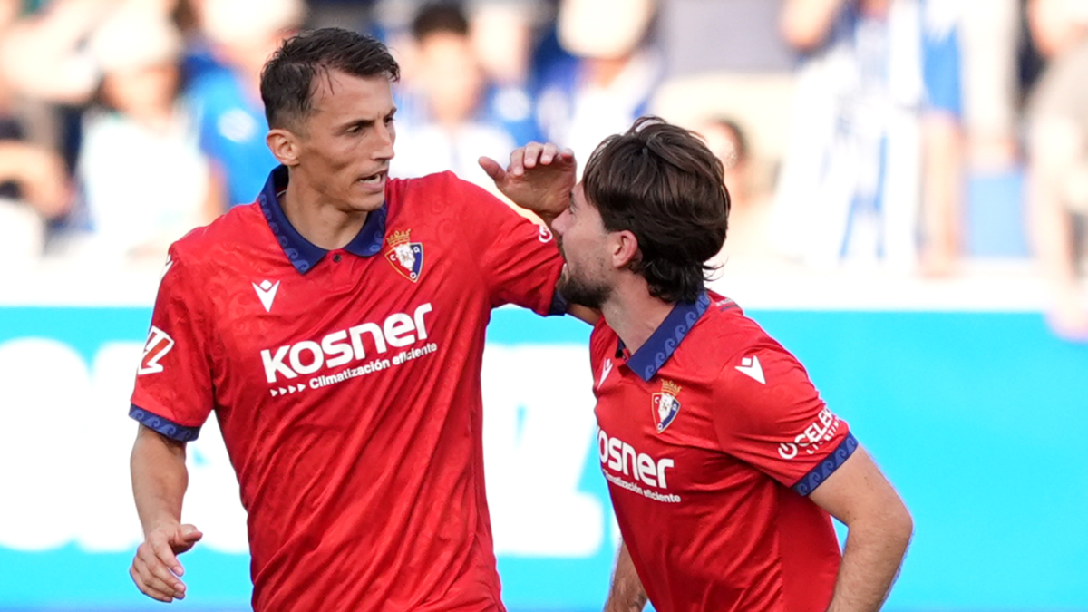 Gol de A. Budimir (2-1) en el Deportivo Alavés 5-2 Osasuna