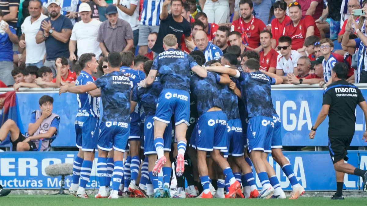 Gol de Lucas Boyé (3-1) en el Deportivo Alavés 5-2 Osasuna