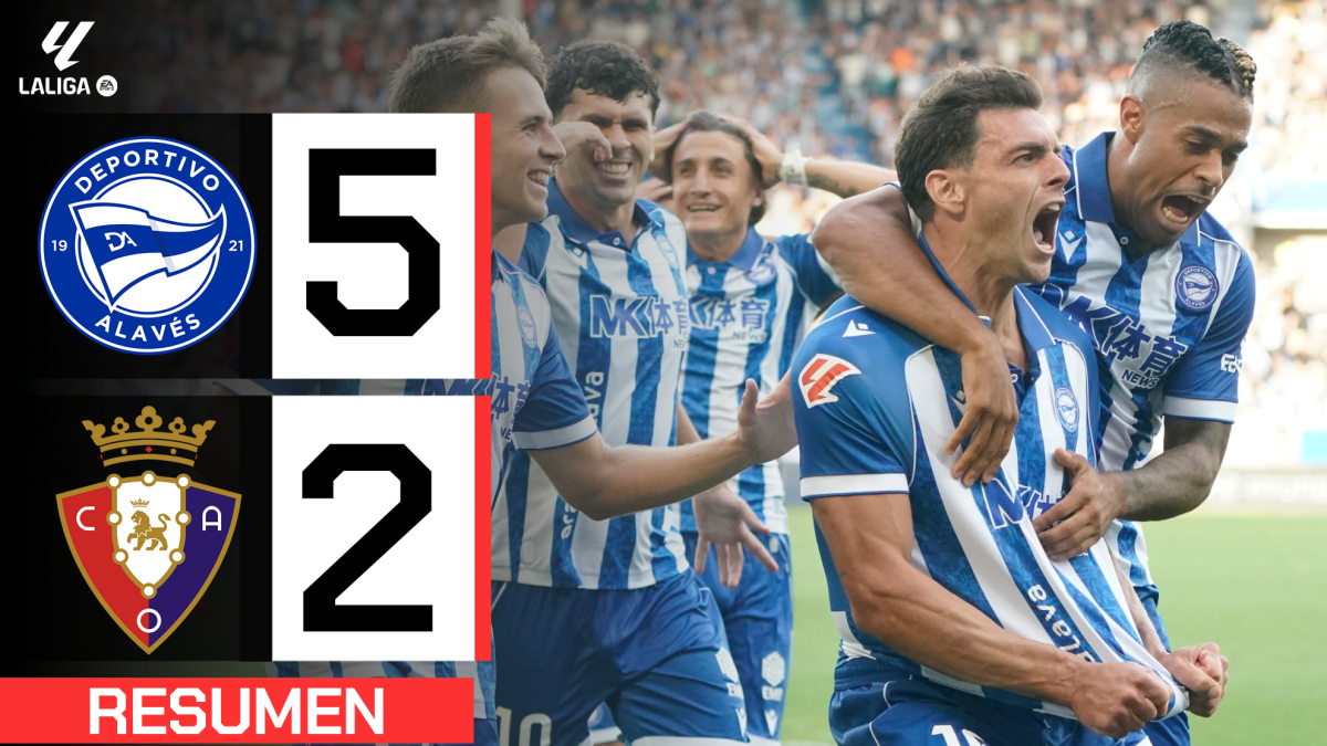 Deportivo Alavés 5-2 Osasuna | Resumen LaLiga