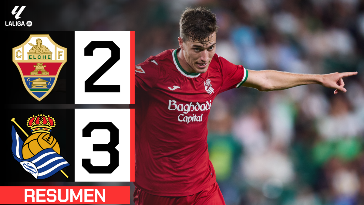 Elche 2-3 Real Sociedad | Resumen LaLiga