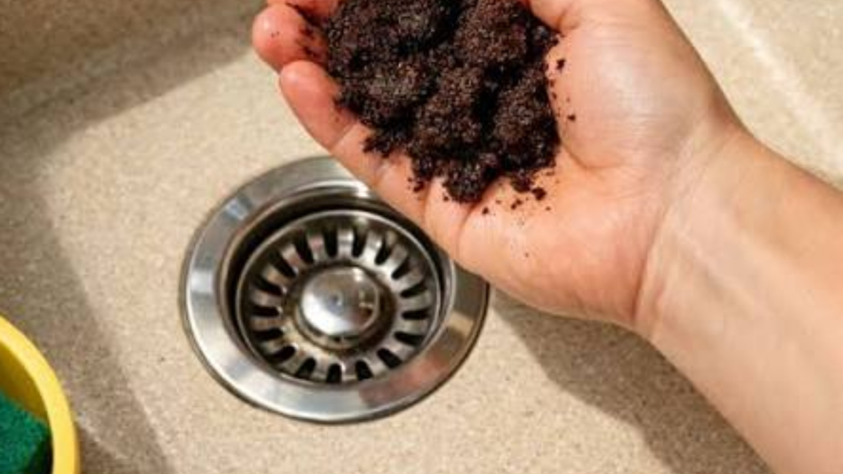 Por qué no hay que tirar posos de café por el fregadero: el error que ...