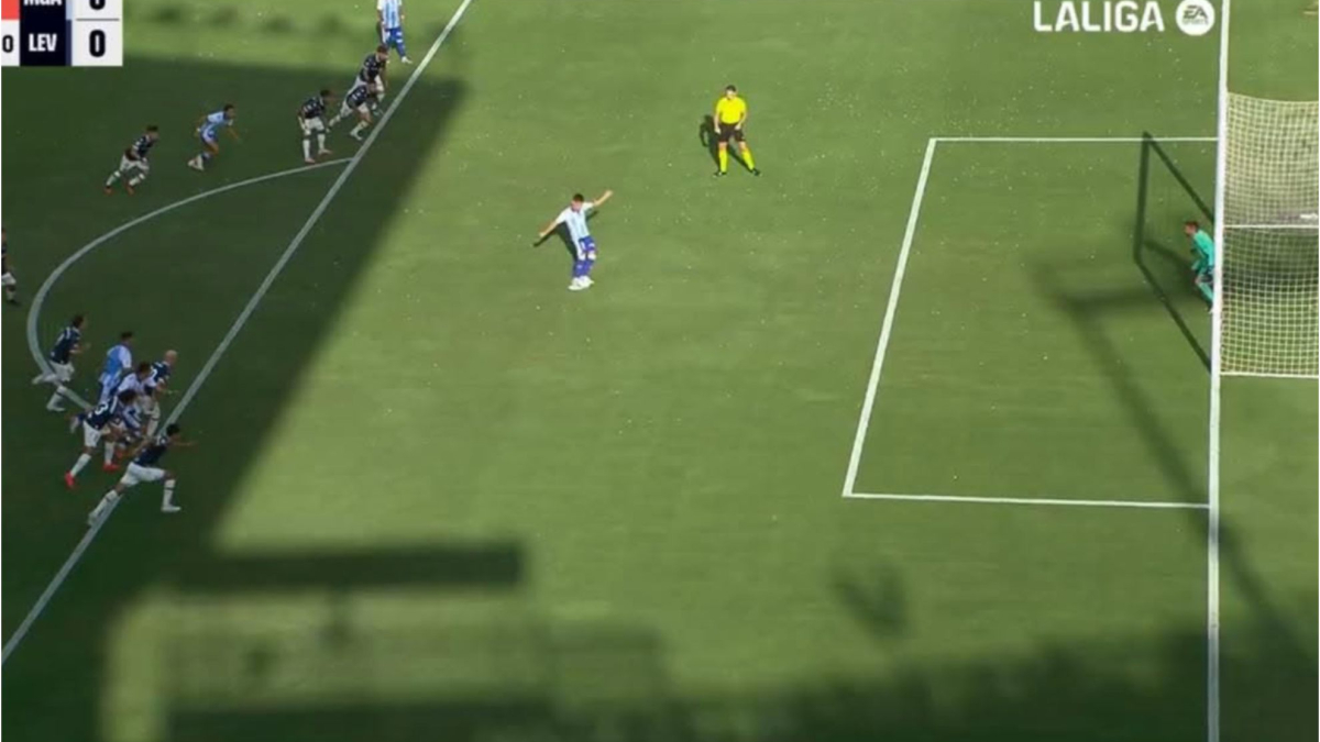 El Málaga también se queja del ‘penalti Mbappe’