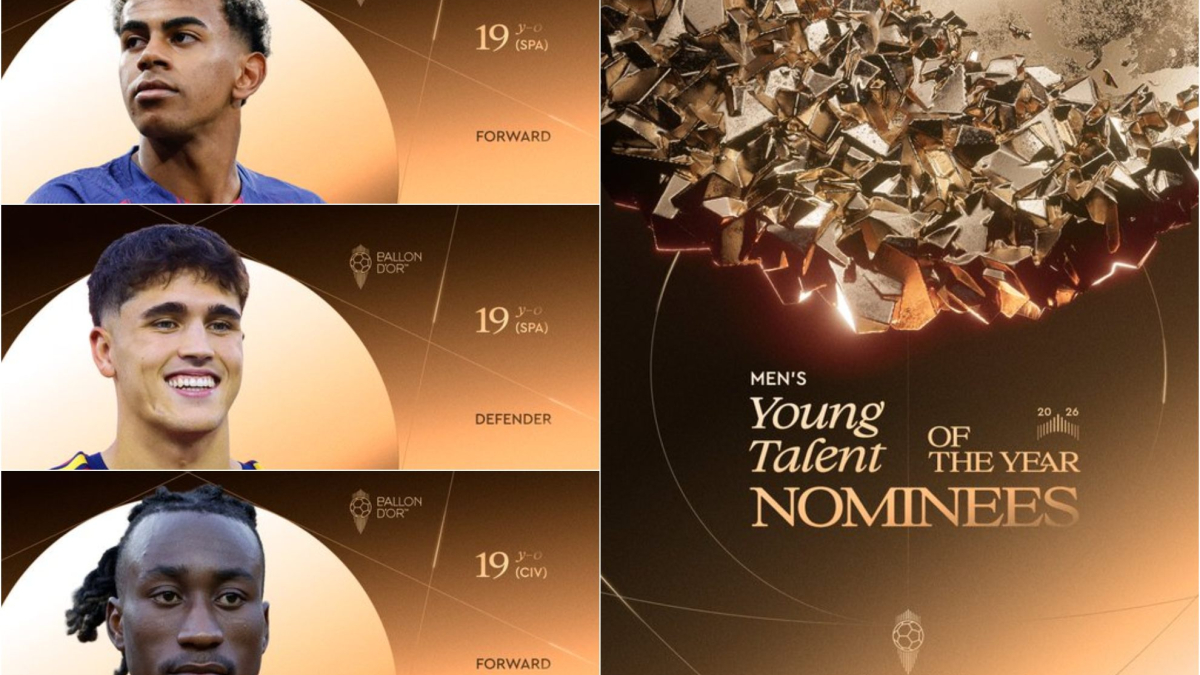 Lamine y Cubarsí, nominados al mejor talento joven del Balón de Oro