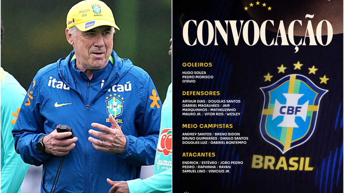 Ancelotti confecciona su primera lista del Brasil post-Neymar