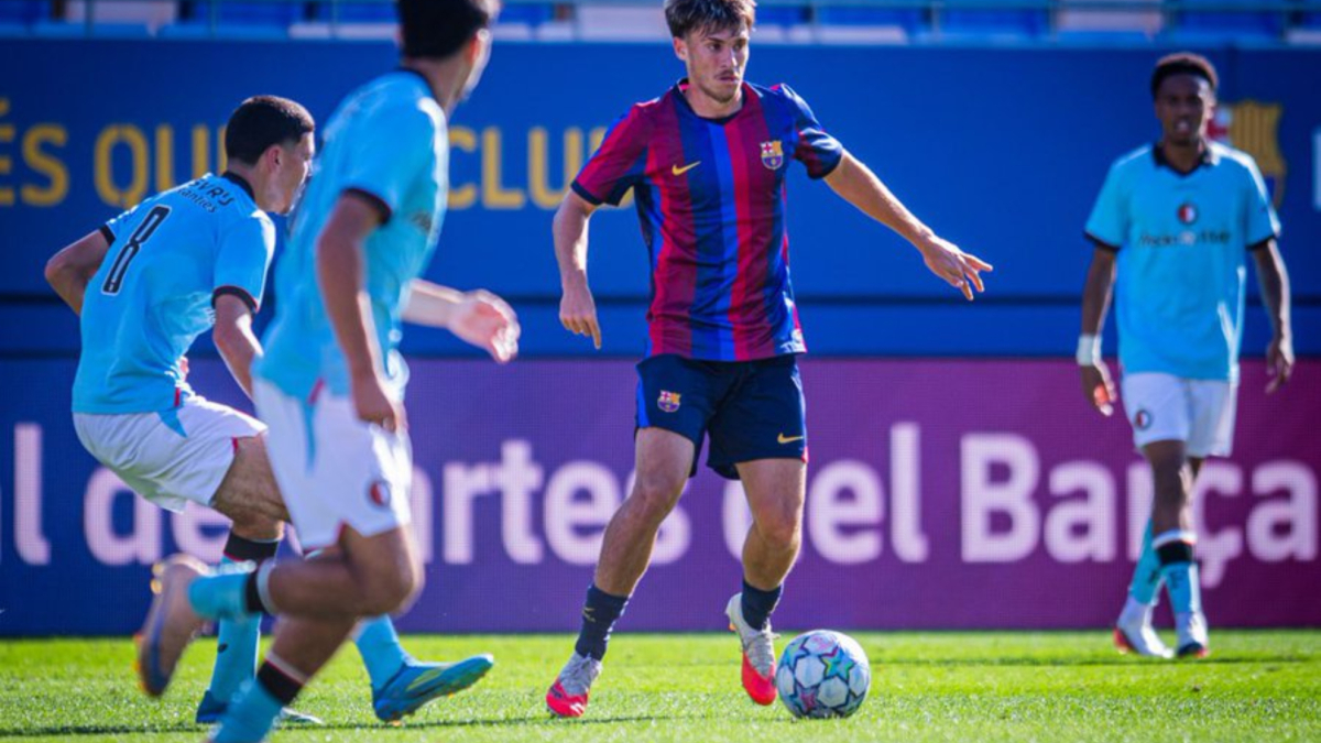 El Barcelona tropieza en su estreno en la Youth League