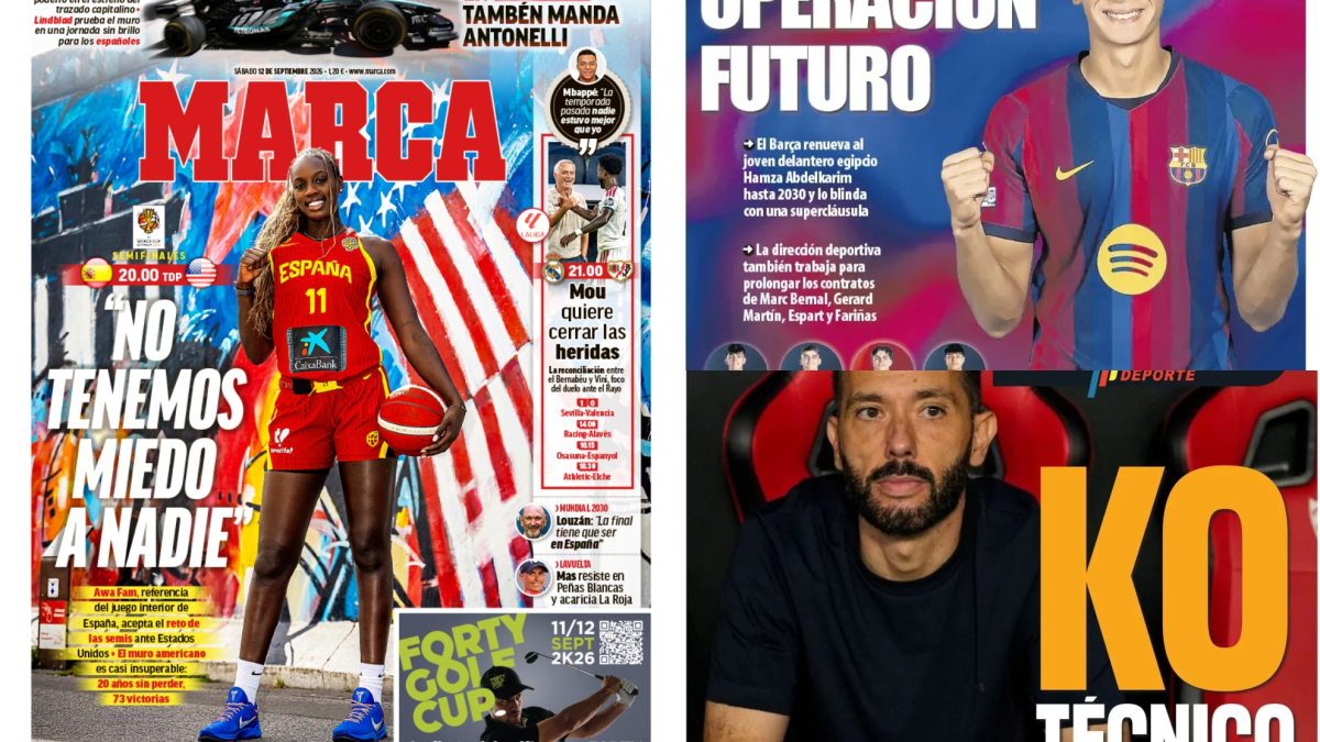 Las portadas del día: el muro más alto, operación futuro en el Barça...