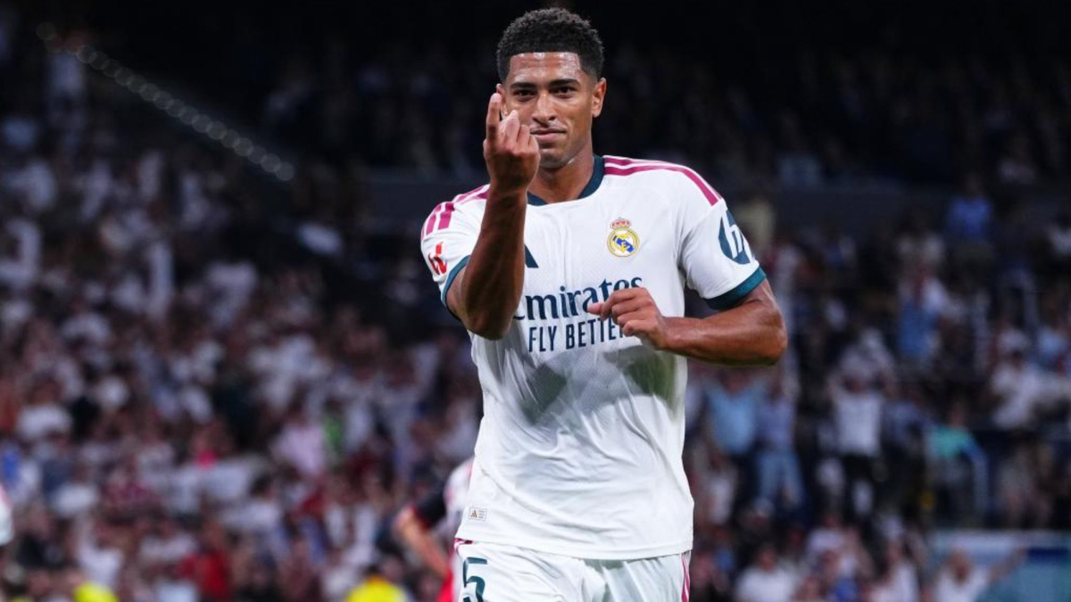 Gol de Bellingham (3-0) en el Real Madrid 4-1 Rayo Vallecano