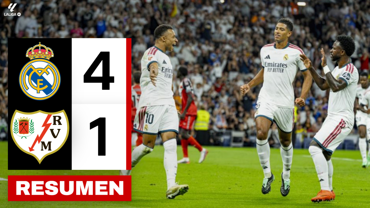Real Madrid 4-1 Rayo Vallecano | Resumen