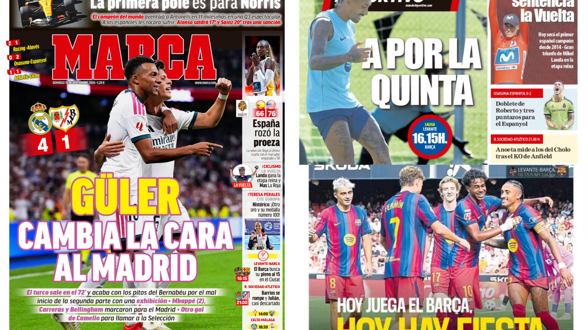 Cambia la cara al Madrid