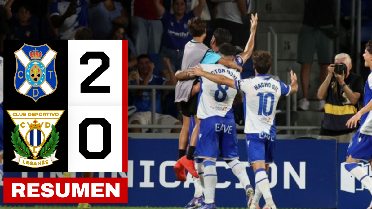 Tenerife 2-0 Leganés | Resumen