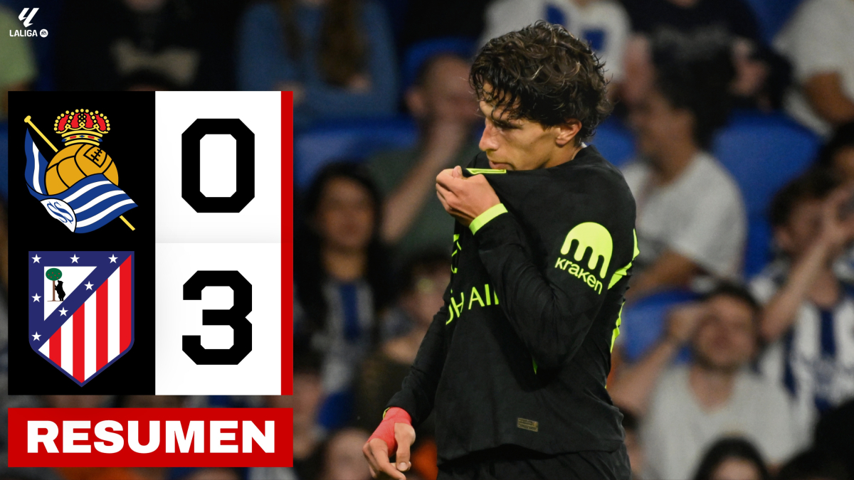 Real Sociedad 0-3 Atlético de Madrid | Resumen