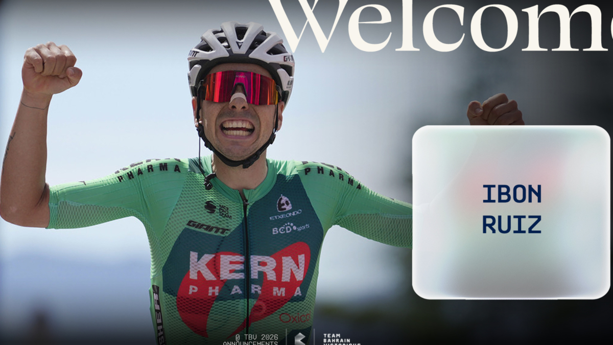 El Bahrain Victorious hace oficial el fichaje de Ibon Ruiz por dos años