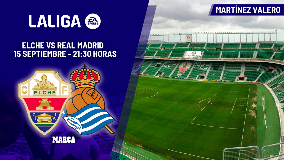 Elche - Real Madrid: Alineaciones probables del partido de LaLiga EA Sports