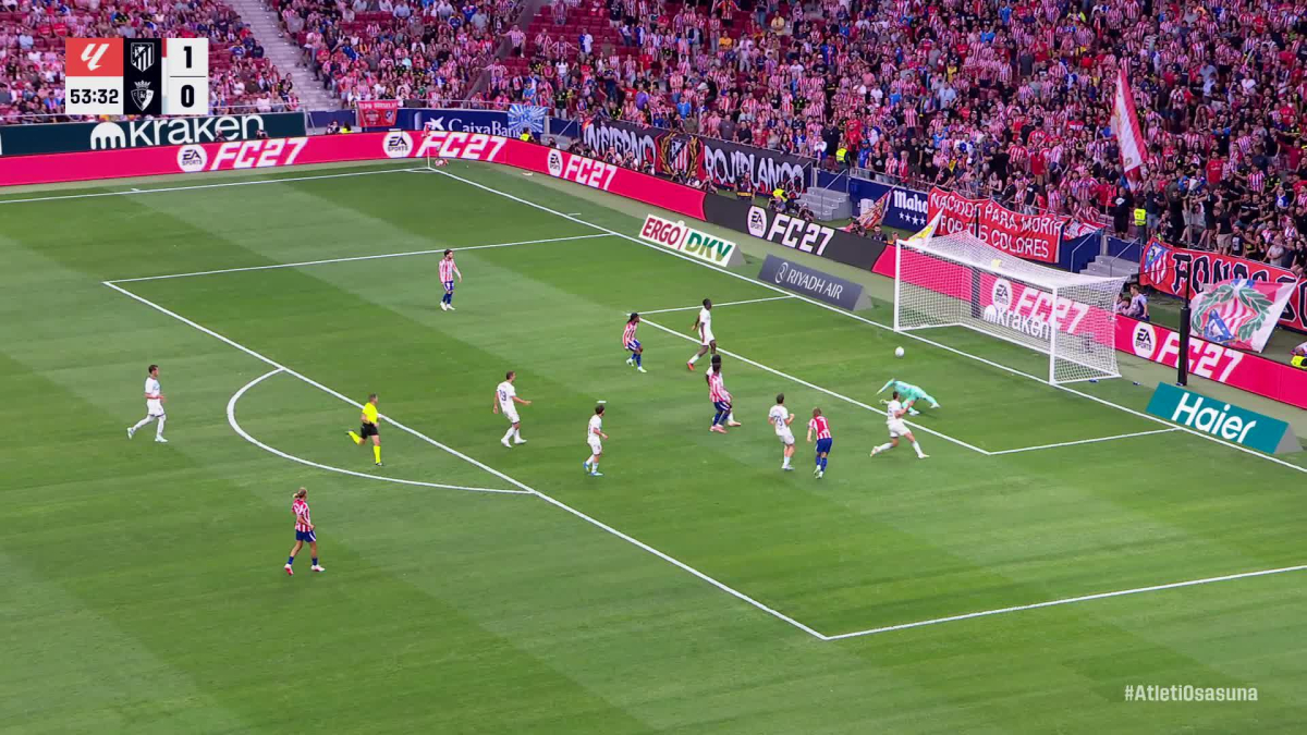아틀레티코 마드리드 4-0 오사수나전 리 강인 득점 (2-0)
