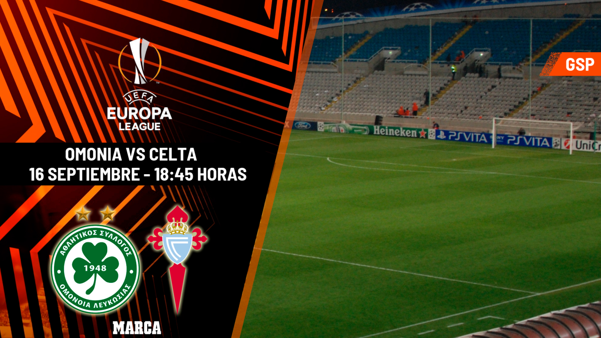 Omonia Nicosia - Celta: horario, dónde ver en TV y canal del partido de la Europa League