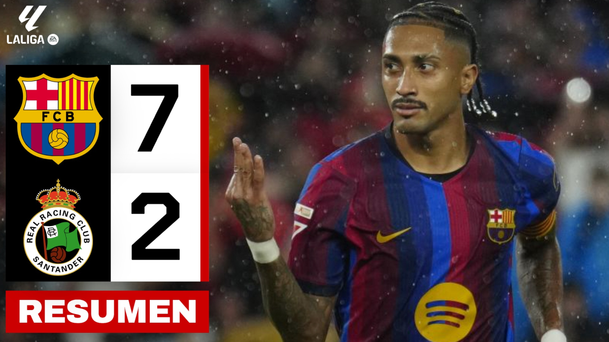 FC Barcelona 7-2 Racing | Resumen