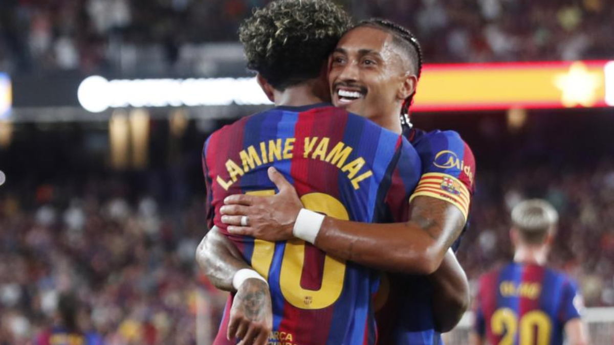 Raphinha a Lamine: "Mi Balón de Oro"