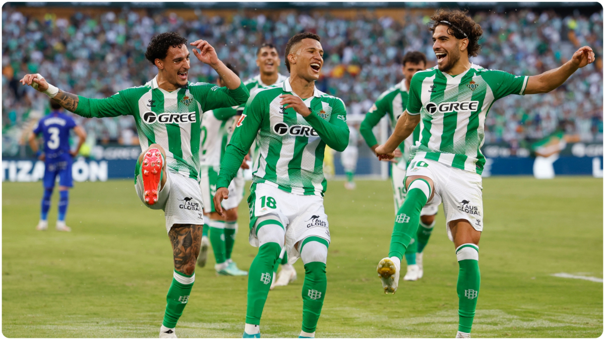 Gol de Abde (1-0) en el Betis 1-0 Getafe