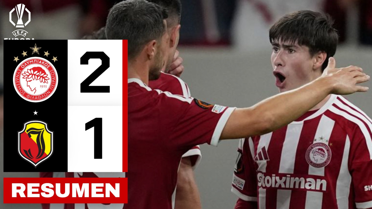 Olympiacos 2-1 Jagiellonia | Resumen