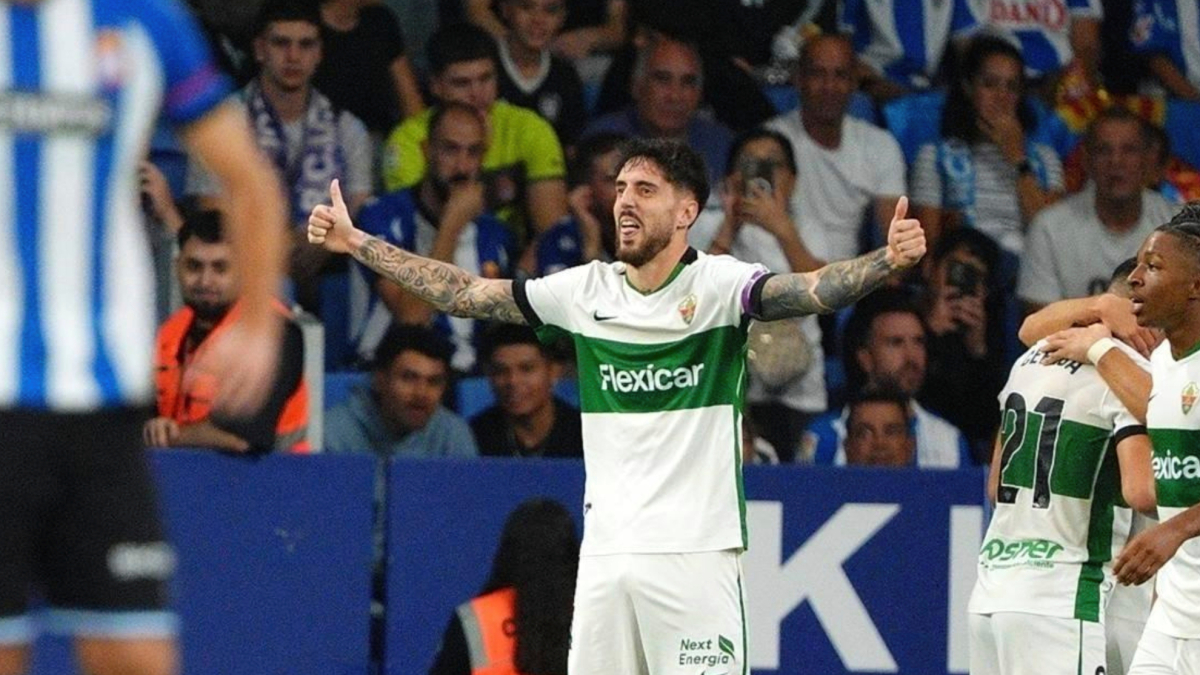 Gol de Fer Niño (0-2) en el Espanyol 1-3 Elche